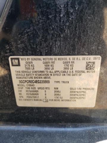 Photo 10 from auction – 2014 CHEVROLET SILVERADO with VIN 3GCPCREC4EG226669