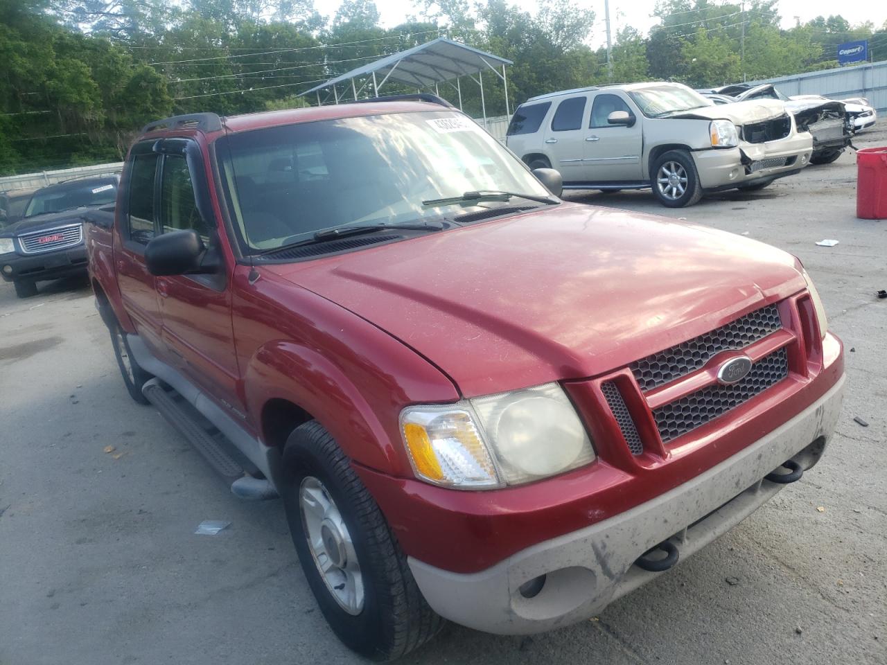 FORD EXPLORER S 2001 with VIN 1FMZU67E71UC00301 - Photo from auction
