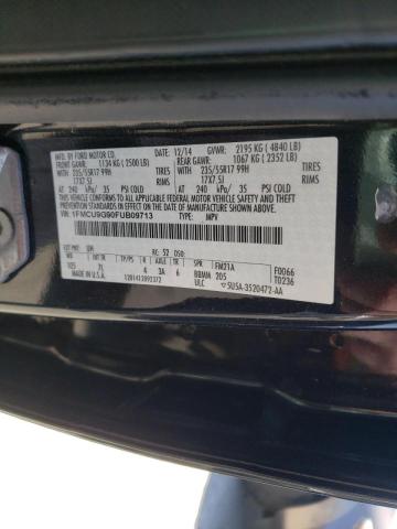 Photo 10 from auction – 2015 FORD ESCAPE SE with VIN 1FMCU9G90FUB09713