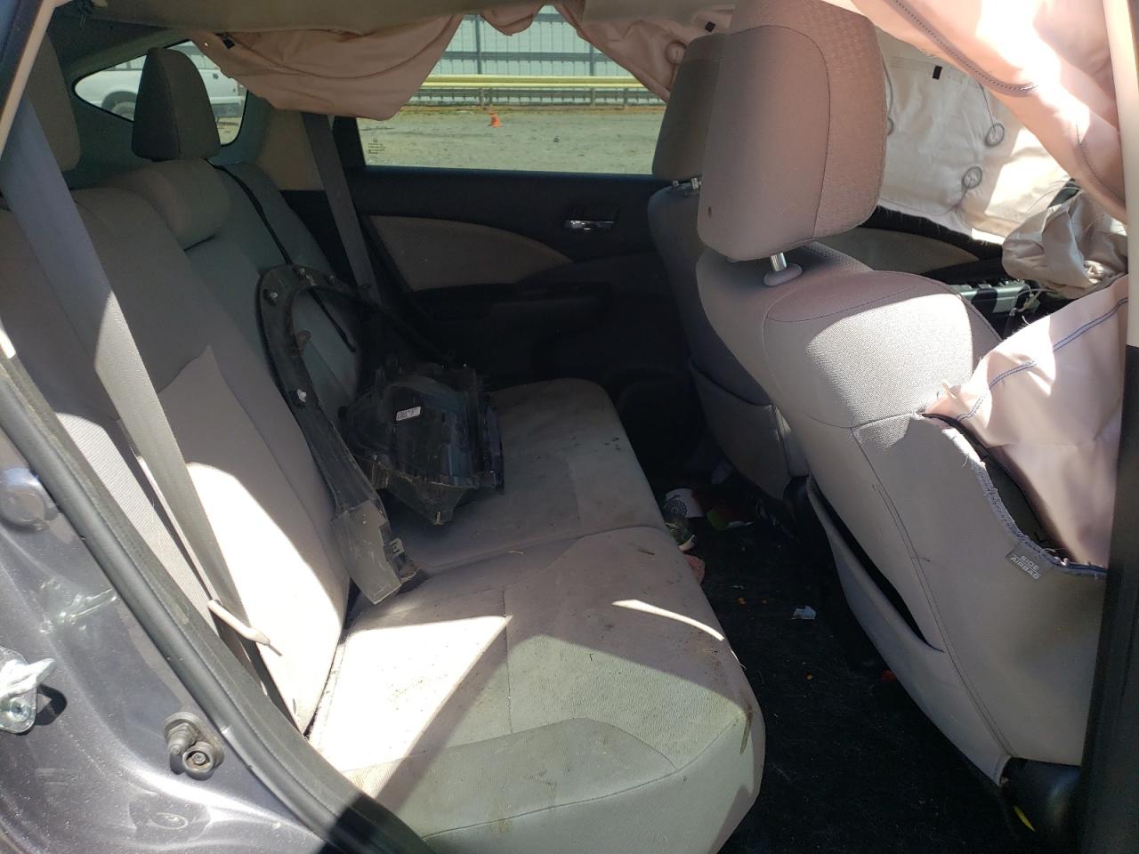 Photo 6 from auction – 2016 HONDA CR-V EX with VIN 2HKRM4H55GH639958