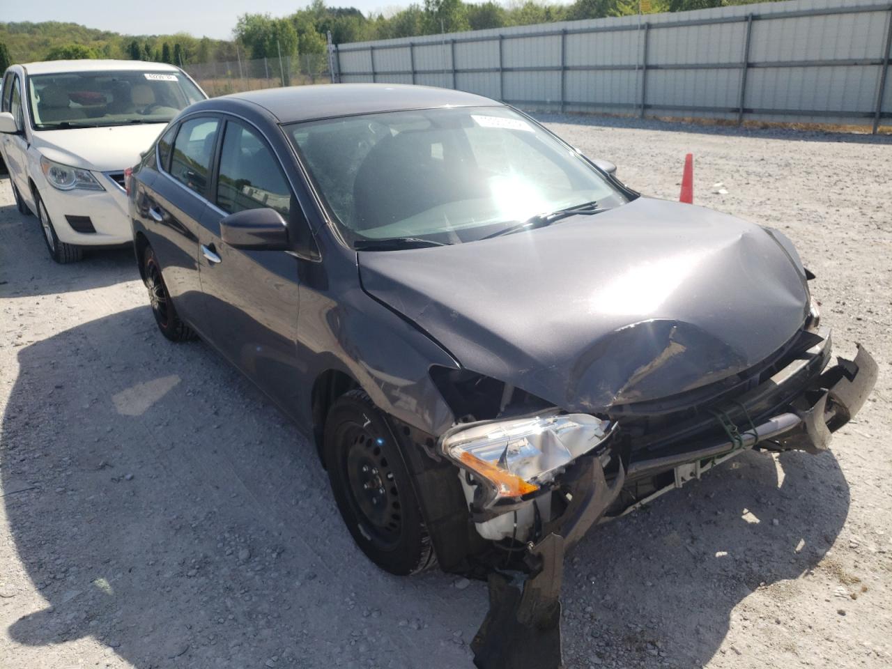 NISSAN SENTRA S 2014 with VIN 3N1AB7AP4EL673759 - Photo from auction