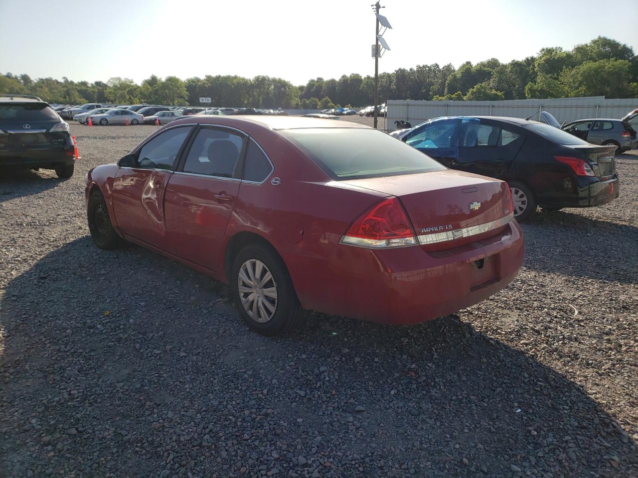 Photo 3 from auction – 2008 CHEVROLET IMPALA LS with VIN 2G1WB58K189118544