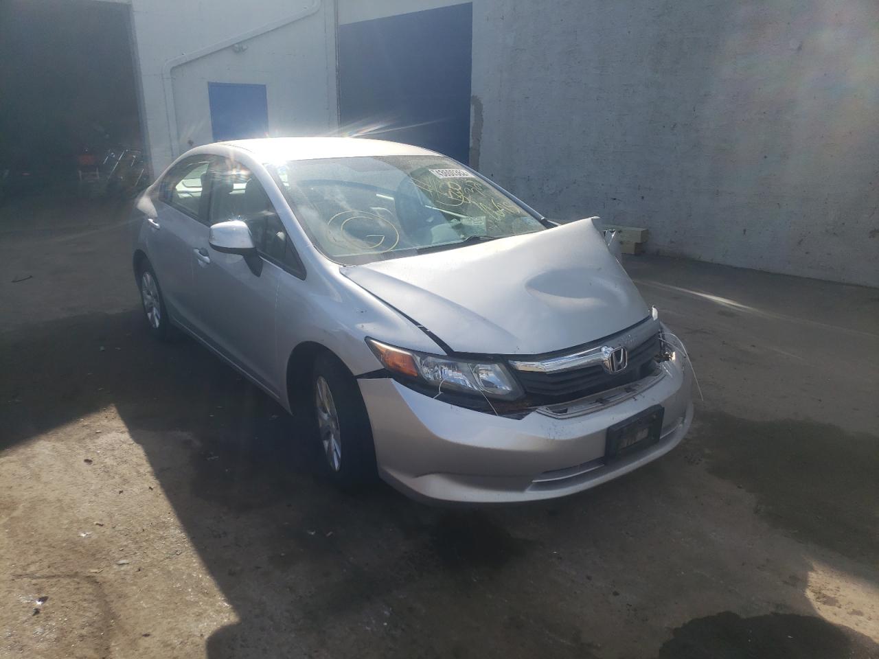 HONDA CIVIC LX 2012 with VIN 2HGFB2F59CH301760 - Photo from auction