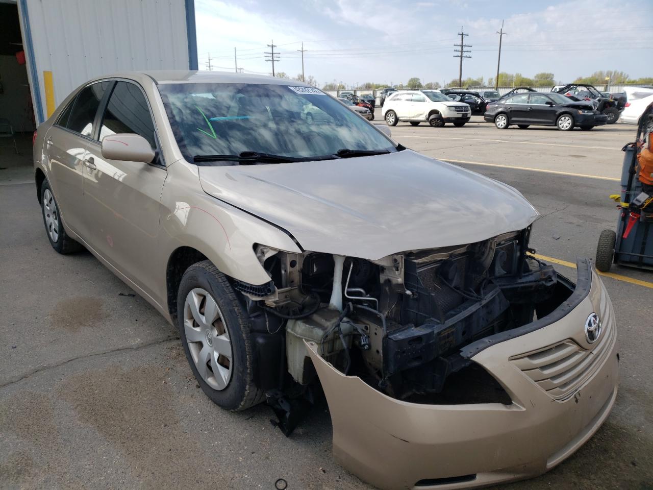 TOYOTA CAMRY BASE 2009 with VIN 4T1BE46K29U331321 - Photo from auction