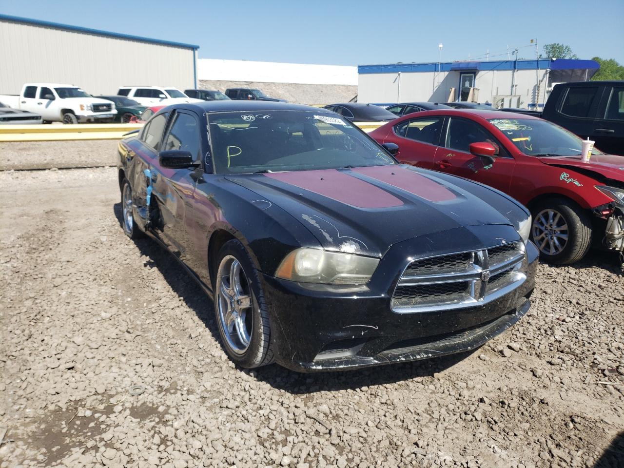 DODGE CHARGER SE 2014 with VIN 2C3CDXBG0EH154655 - Photo from auction