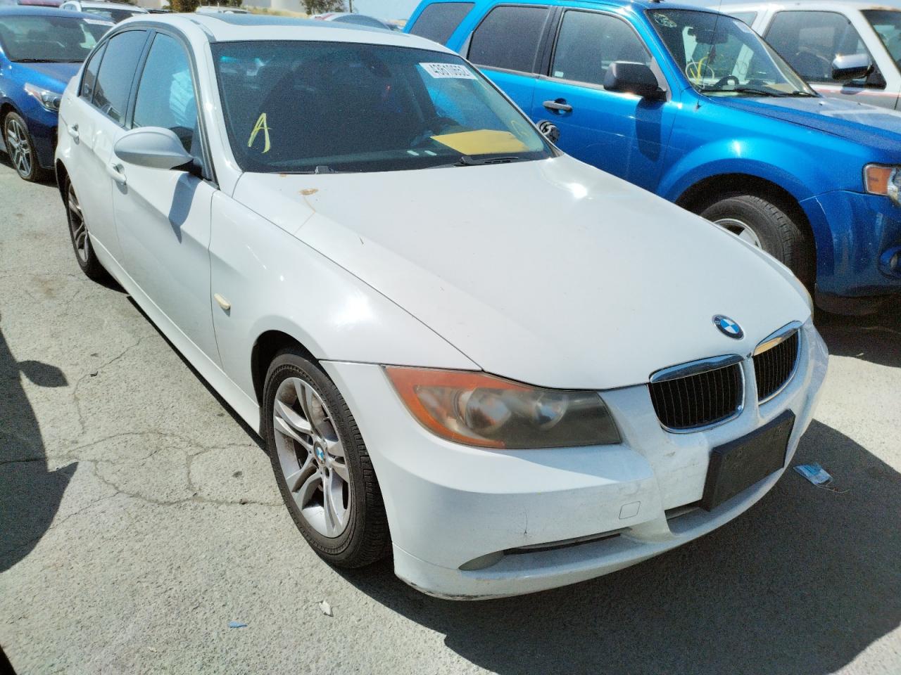 BMW 328 I SULE 2008 with VIN WBAVC53528F009189 - Photo from auction