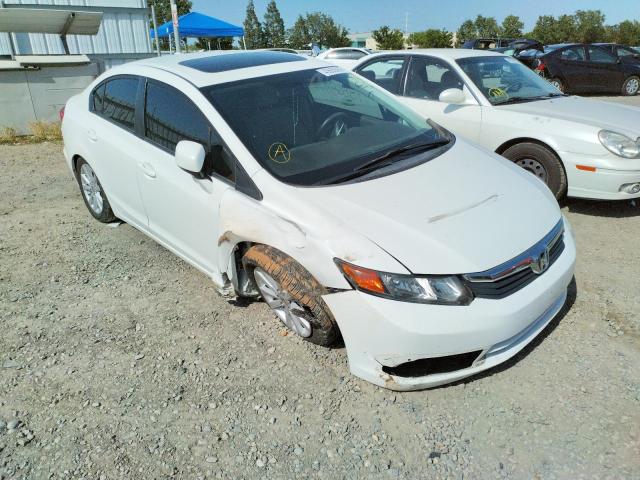 HONDA CIVIC EX 2012 with VIN 2HGFB2F80CH520973 - Photo from auction