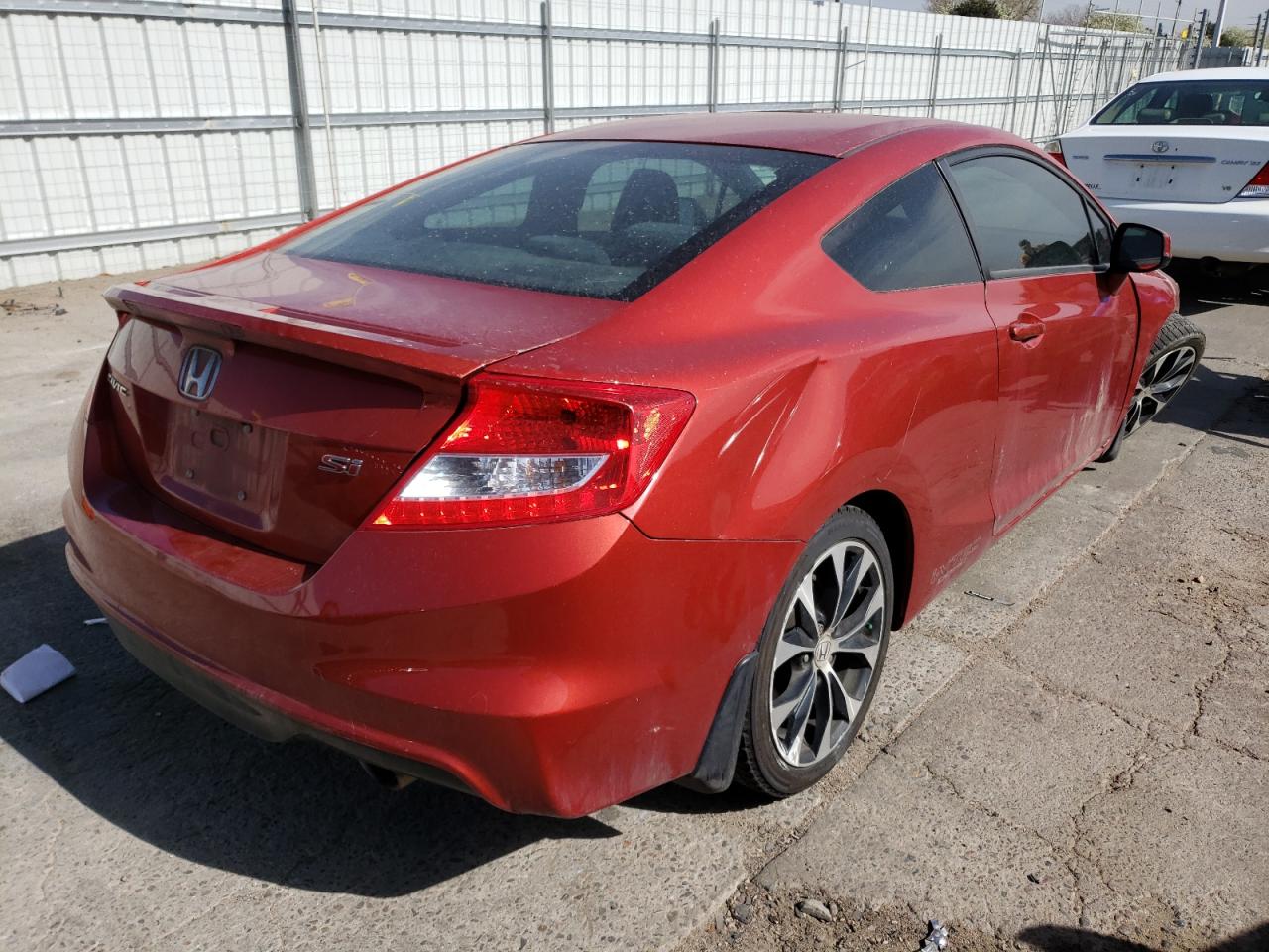 Photo 4 from auction – 2013 HONDA CIVIC SI with VIN 2HGFG4A50DH703625