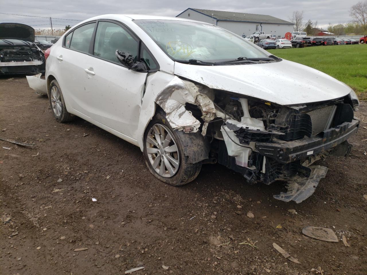 KIA FORTE LX 2016 with VIN KNAFX4A61G5563813 - Photo from auction