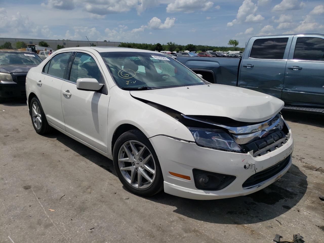 FORD FUSION SE 2011 with VIN 3FAHP0HA5BR344606 - Photo from auction