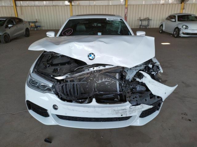 Photo 9 from auction – 2017 BMW 540 I with VIN WBAJE5C3XHWA92381