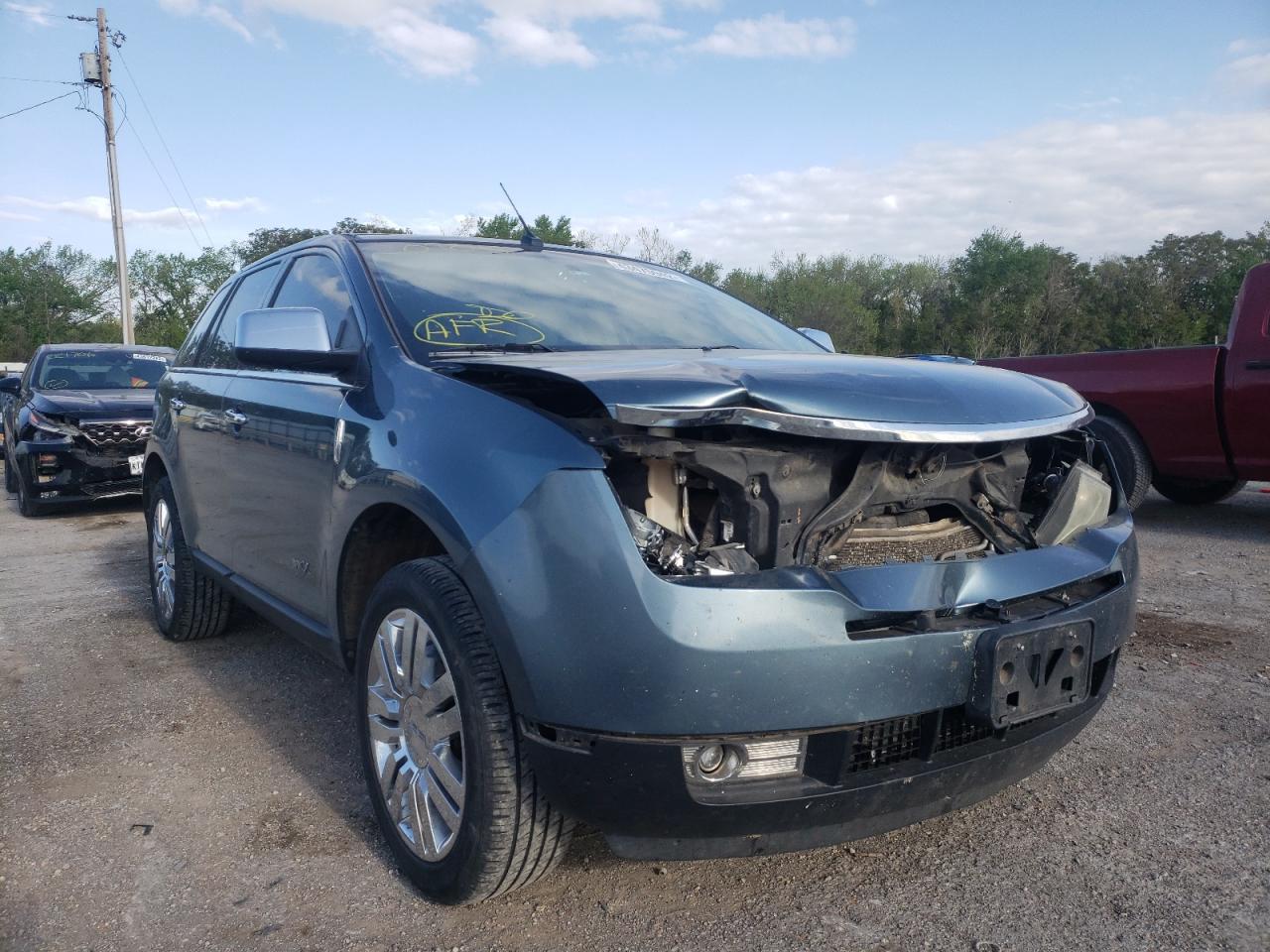 LINCOLN MKX 2010 with VIN 2LMDJ6JC0ABJ09844 - Photo from auction
