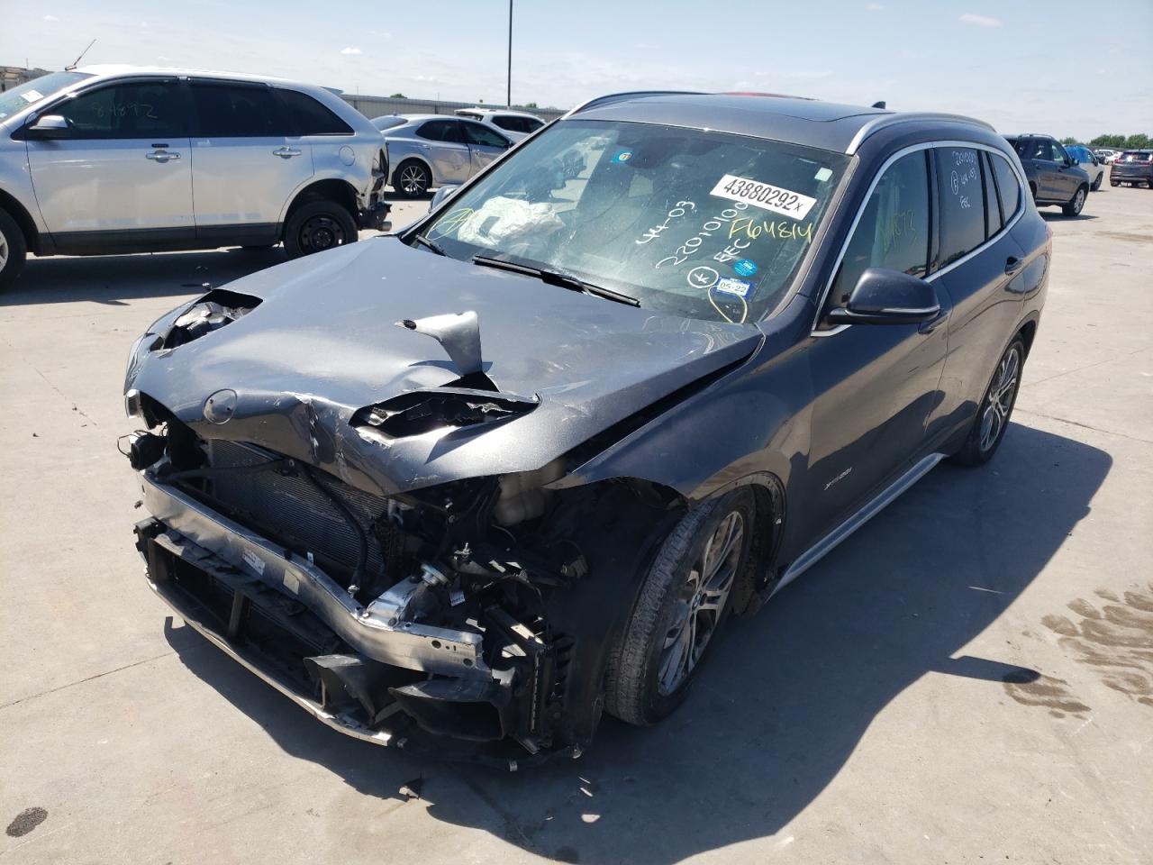 Photo 2 from auction – 2016 BMW X1 XDRIVE2 with VIN WBXHT3C35G5F64814