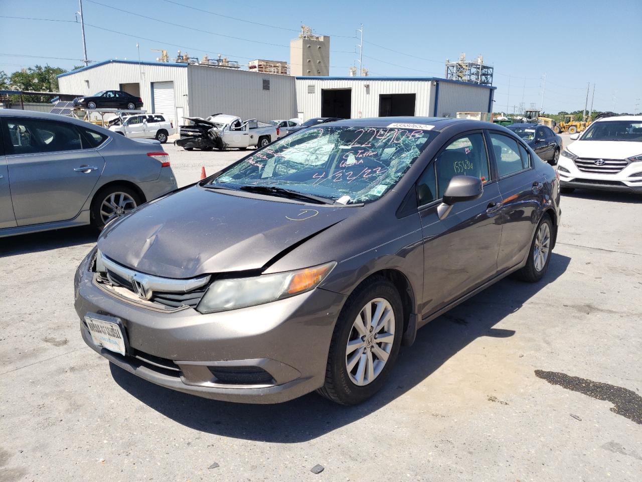 صورة رقم 2 من المزاد - 2012 HONDA CIVIC EX مع VIN 19XFB2F84CE056158