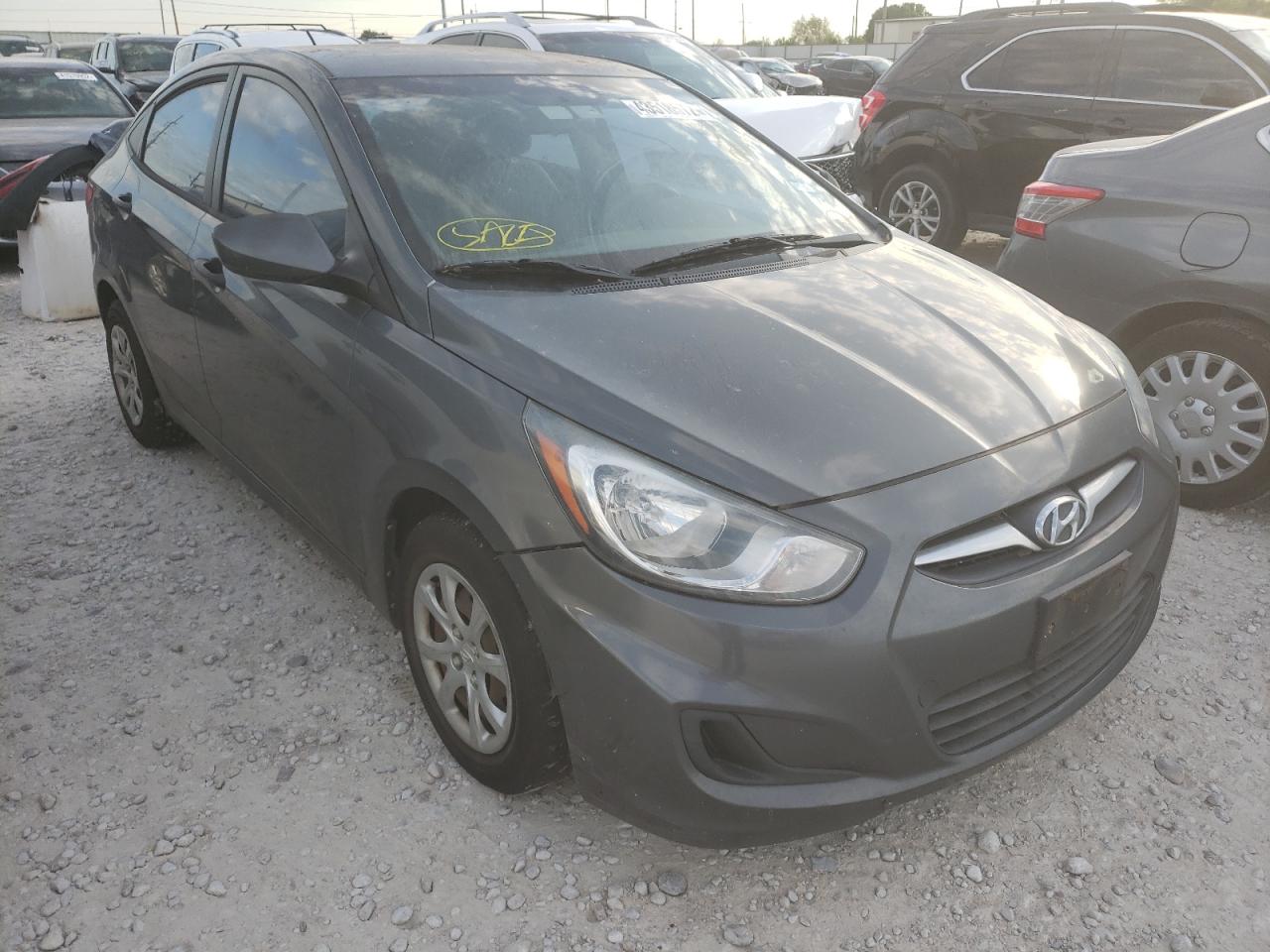 HYUNDAI ACCENT GLS 2012 with VIN KMHCT4AE4CU078683 - Photo from auction