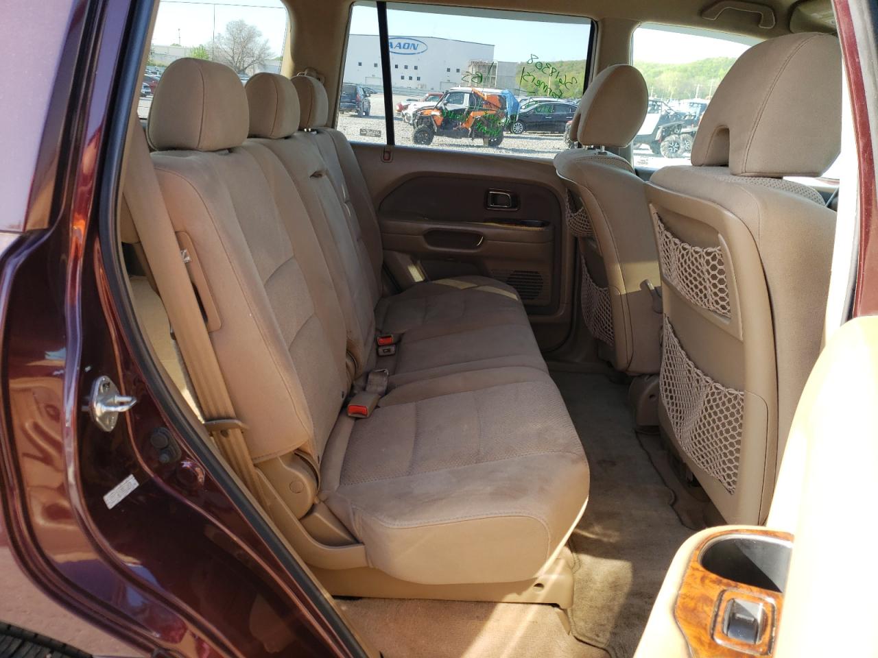 Photo 6 from auction – 2008 HONDA PILOT EX with VIN 5FNYF28438B016436