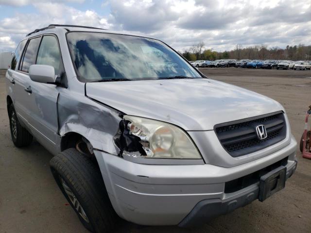 HONDA PILOT EXL 2004 with VIN 2HKYF186X4H577983 - Photo from auction
