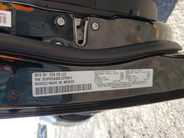 Photo 10 from auction – 2020 DODGE JOURNEY SE with VIN 3C4PDCAB2LT276417
