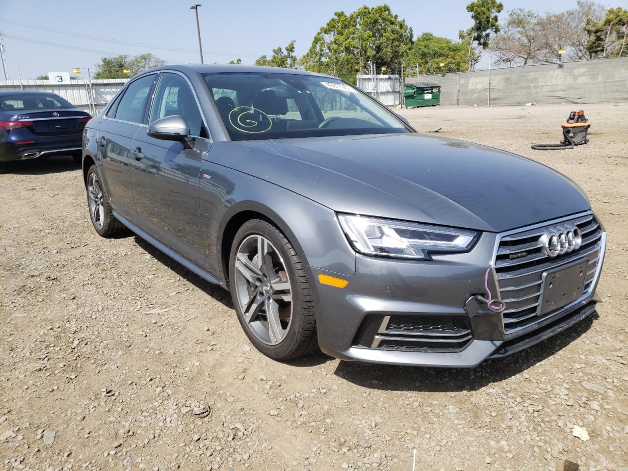 AUDI A4 PREMIUM 2018 with VIN WAUPNAF49JA119013 - Photo from auction