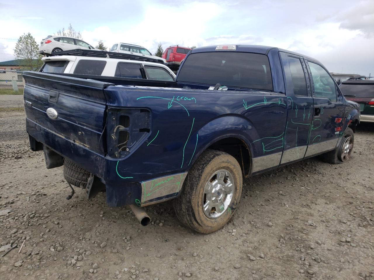 Photo 4 from auction – 2011 FORD F150 SUPER with VIN 1FTFX1CT1BFC32690