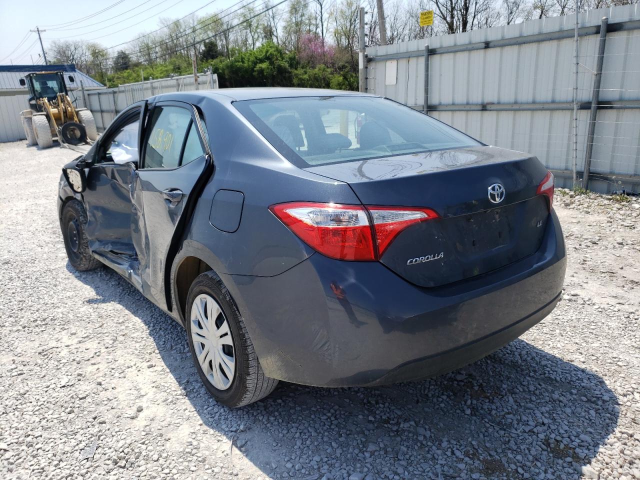 Photo 3 from auction – 2016 TOYOTA COROLLA L with VIN 2T1BURHE6GC590769