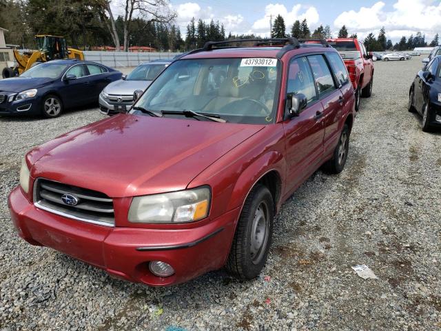 Photo 2 from auction – 2004 SUBARU FORESTER 2 with VIN JF1SG65684H744849