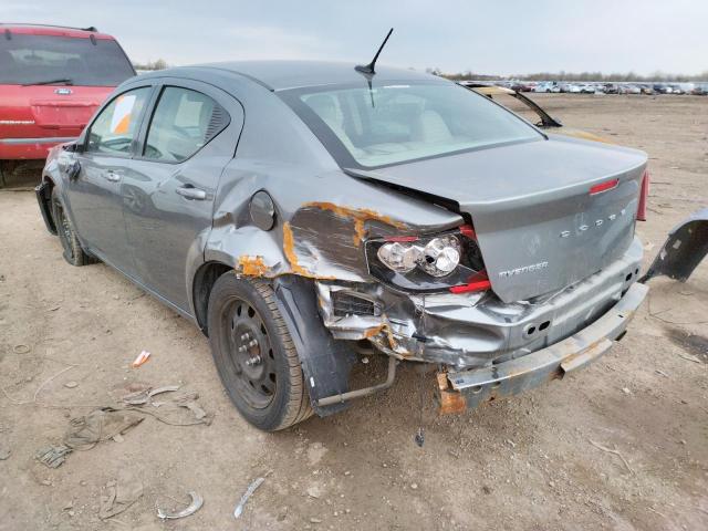 Photo 3 from auction – 2012 DODGE AVENGER SE with VIN 1C3CDZAB0CN132757