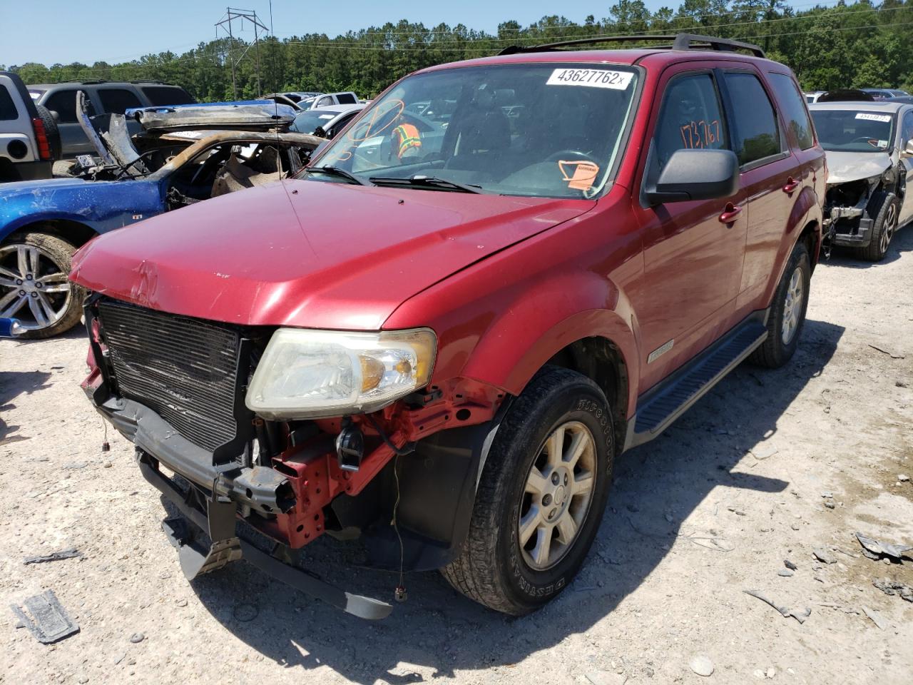 Photo 2 from auction – 2008 MAZDA TRIBUTE S with VIN 4F2CZ96128KM22777