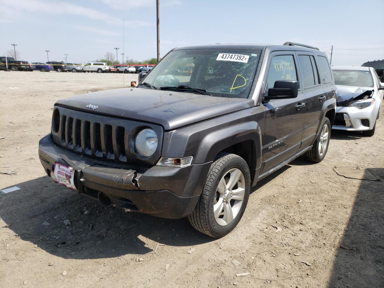 Photo 2 from auction – 2014 JEEP PATRIOT LA with VIN 1C4NJPFB2ED827857