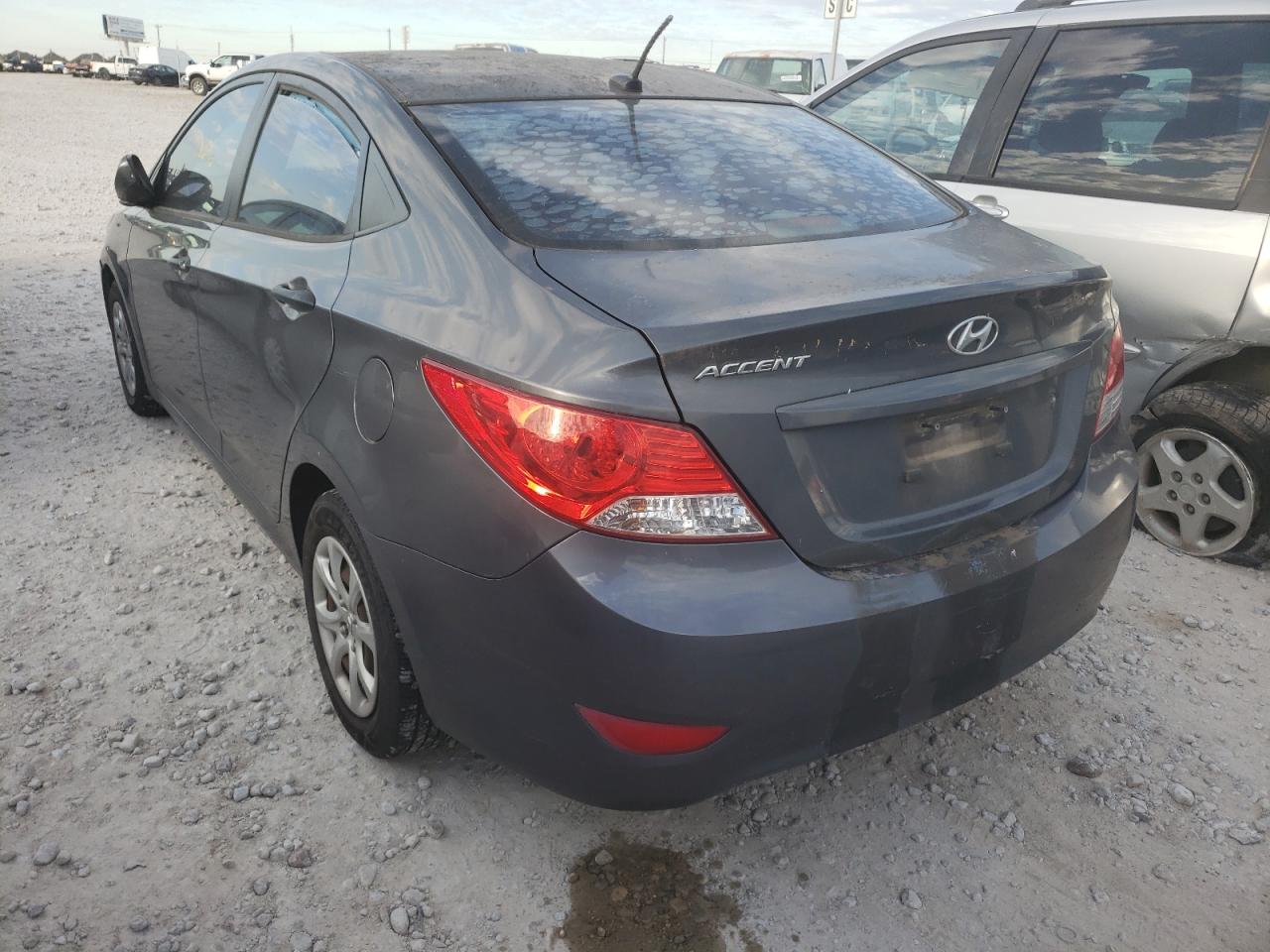 Photo 3 from auction – 2012 HYUNDAI ACCENT GLS with VIN KMHCT4AE4CU078683