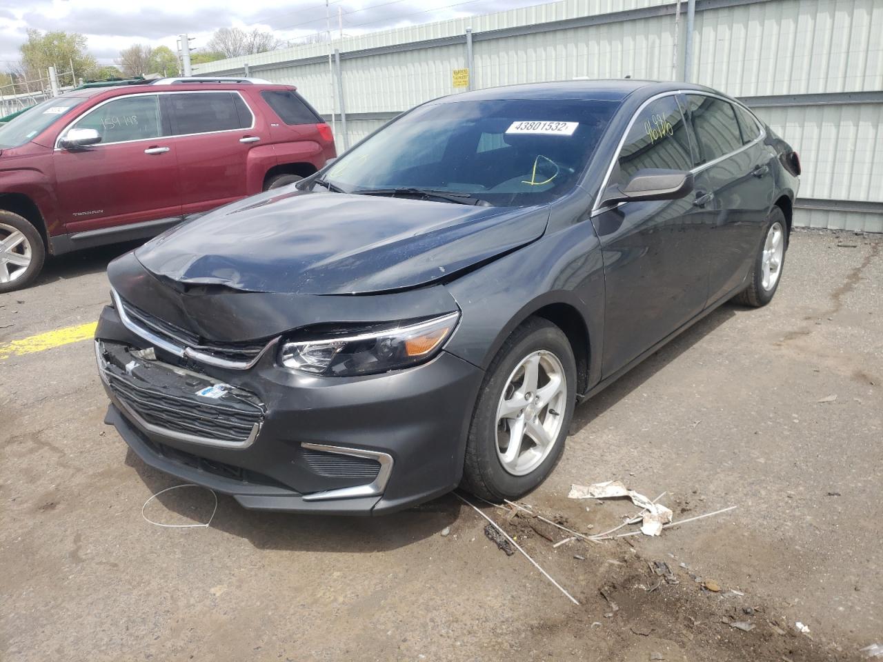 Photo 2 from auction – 2017 CHEVROLET MALIBU LS with VIN 1G1ZB5ST7HF284685