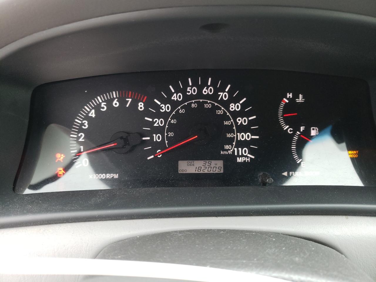 Photo 8 from auction – 2006 TOYOTA COROLLA with VIN 2T1BR32E86C637788