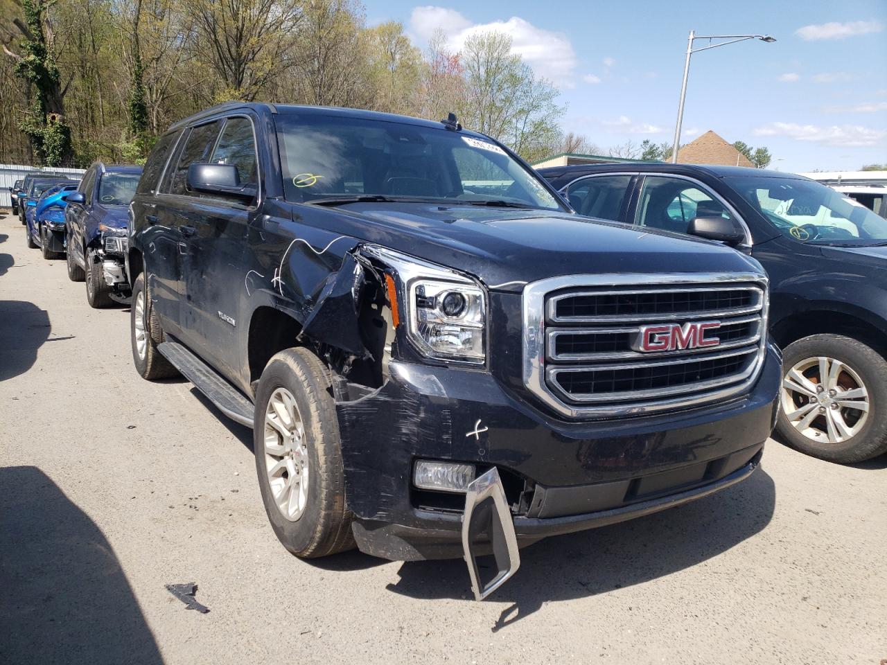 Photo 1 from auction – 2020 GMC YUKON SLT with VIN 1GKS2BKC3LR277669