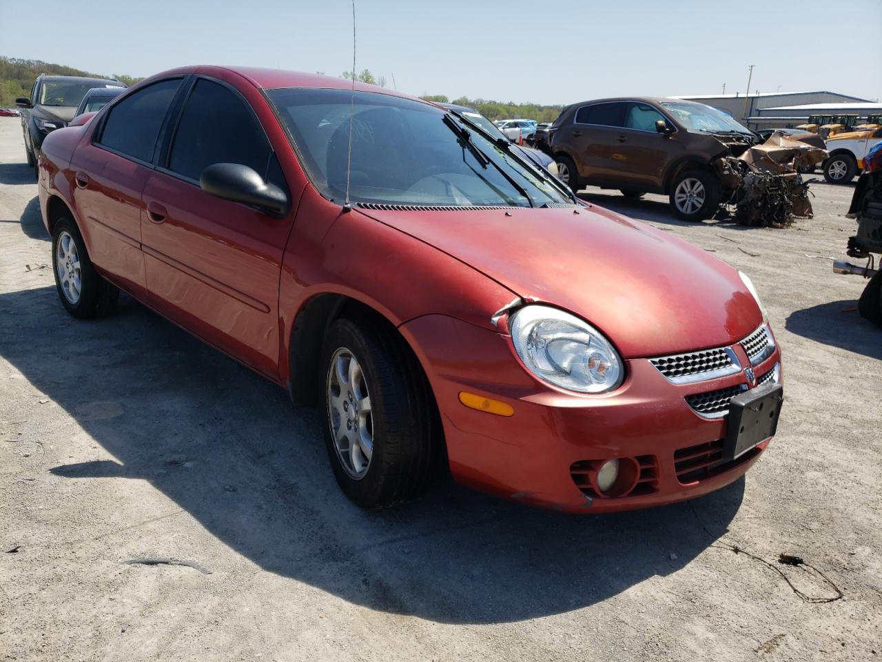DODGE NEON SXT 2005 with VIN 1B3ES56C85D260033 - Photo from auction