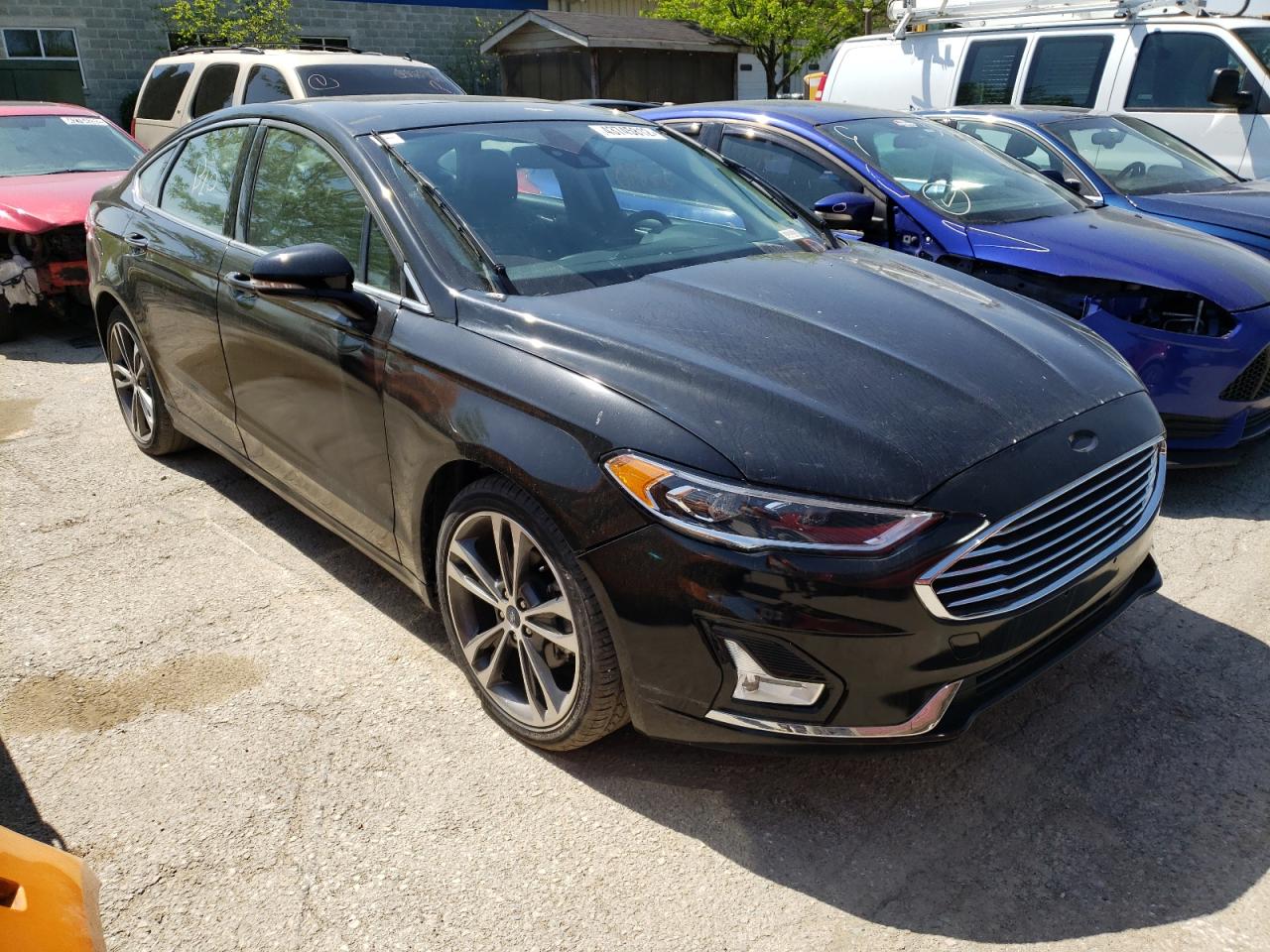 FORD FUSION TIT 2020 with VIN 3FA6P0D94LR115869 - Photo from auction