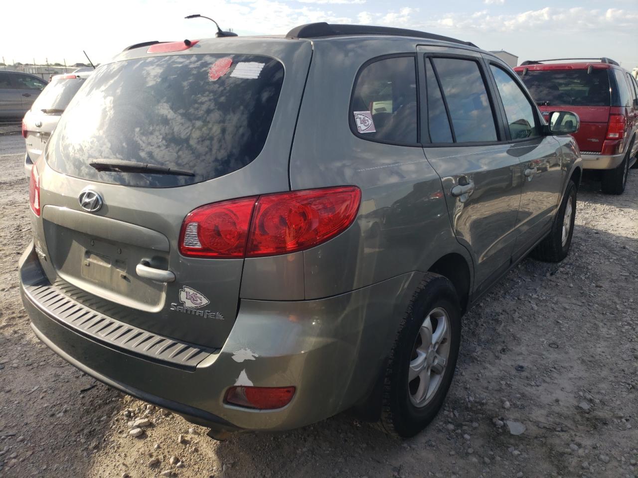 Photo 4 from auction – 2008 HYUNDAI SANTA FE G with VIN 5NMSG13D28H202908