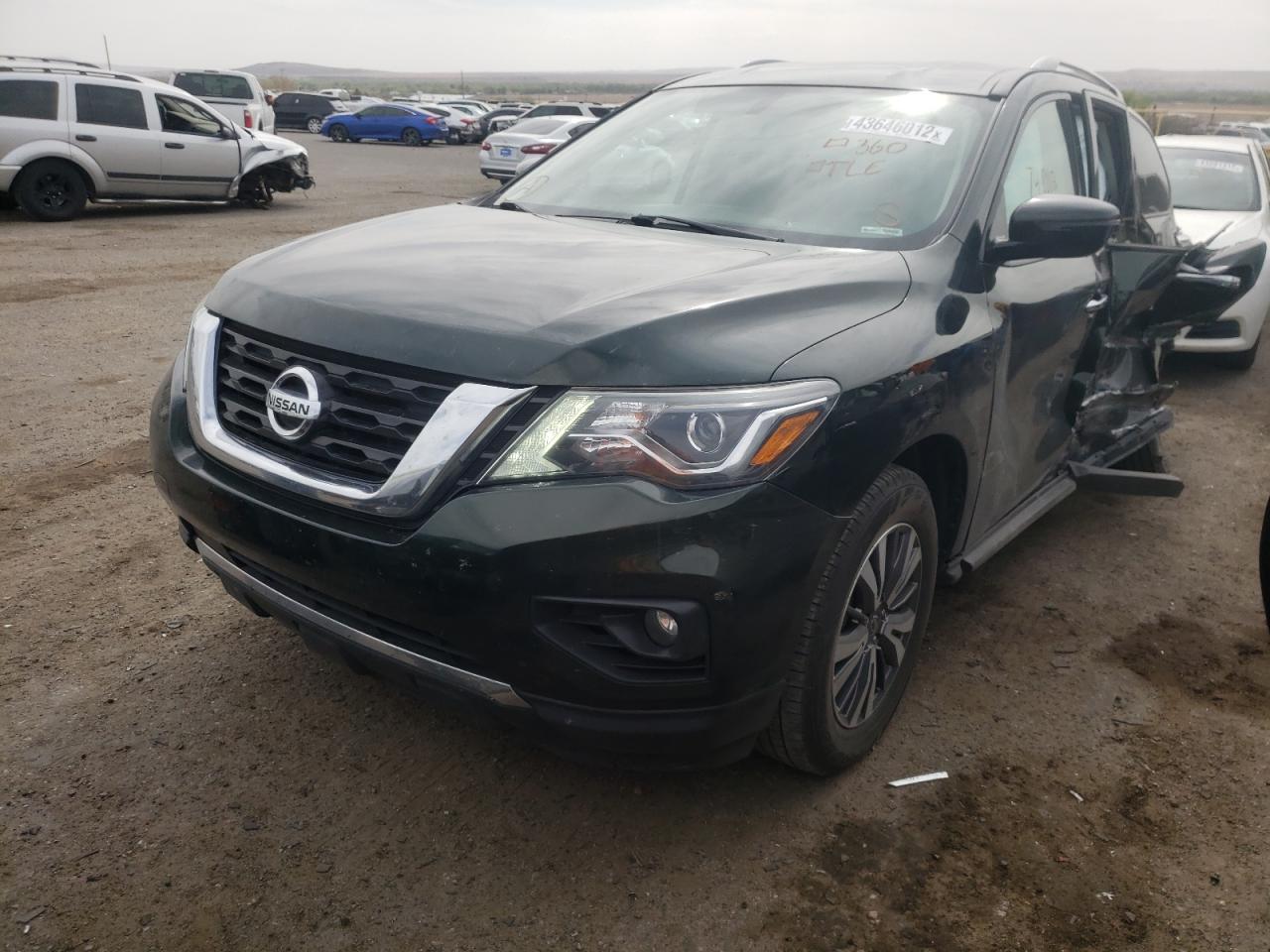 Photo 2 from auction – 2019 NISSAN PATHFINDER with VIN 5N1DR2MM8KC578117