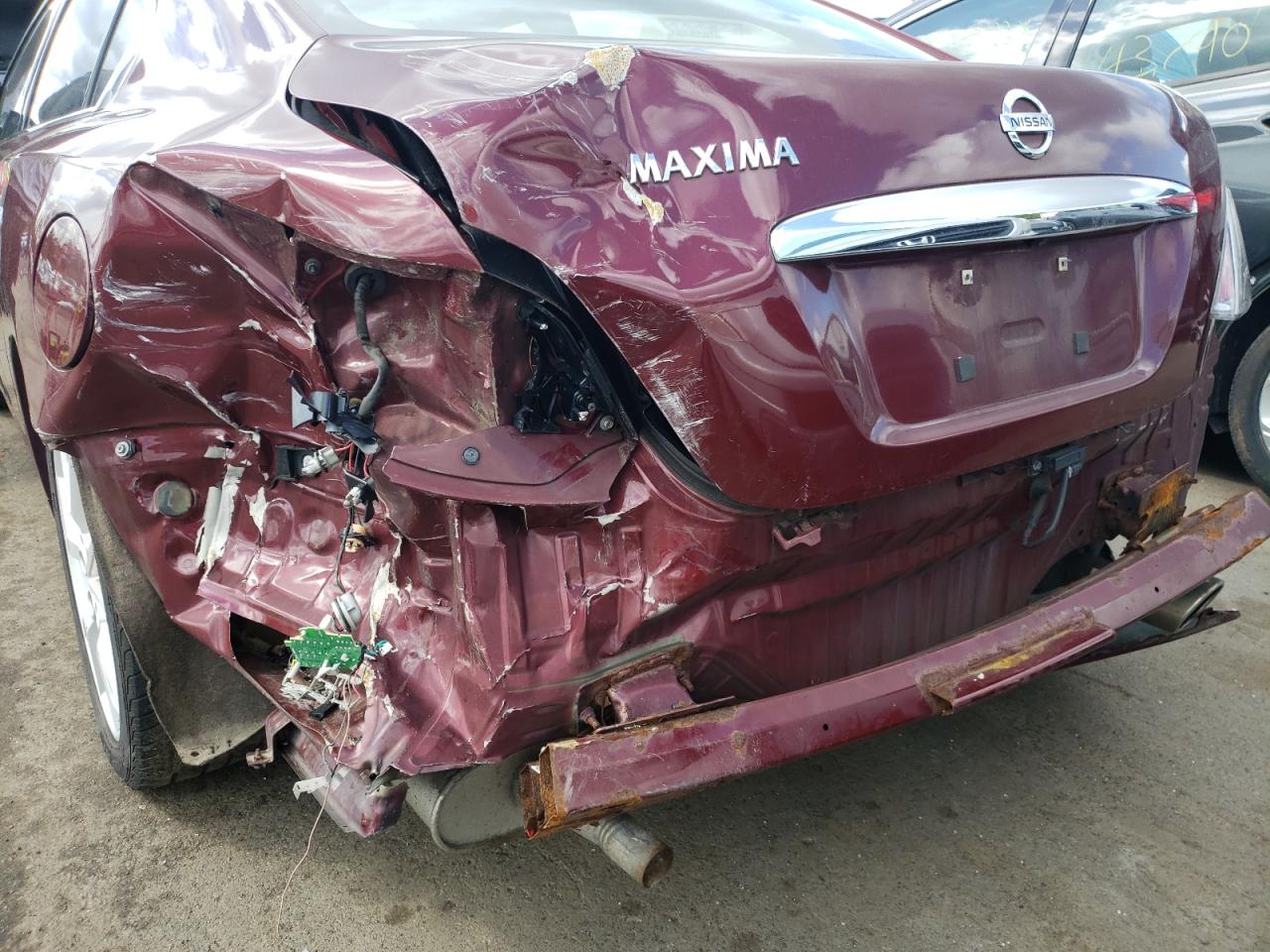 Photo 9 from auction – 2013 NISSAN MAXIMA S with VIN 1N4AA5AP2DC803249