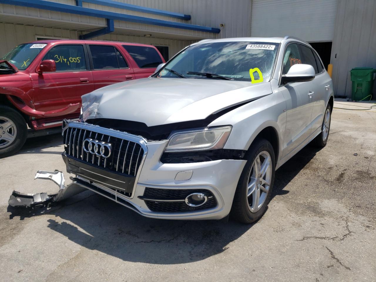 Photo 2 from auction – 2014 AUDI Q5 PREMIUM with VIN WA1DGAFP7EA067925