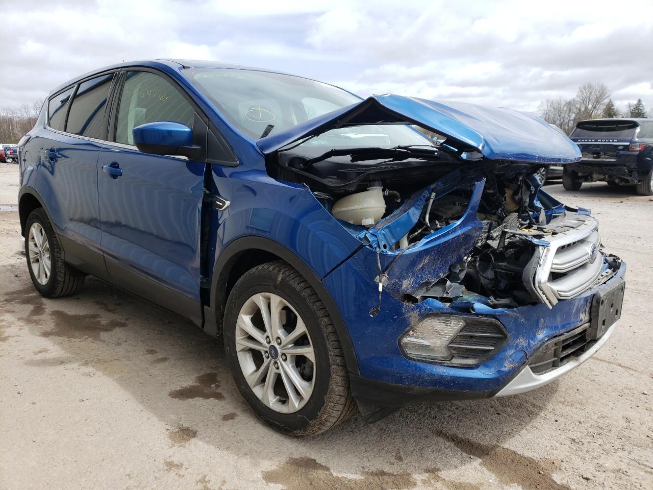 FORD ESCAPE SE 2017 with VIN 1FMCU0GD4HUC64817 - Photo from auction
