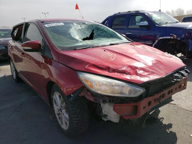 FORD FOCUS SE 2015 with VIN 1FADP3F27FL348415 - Photo from auction