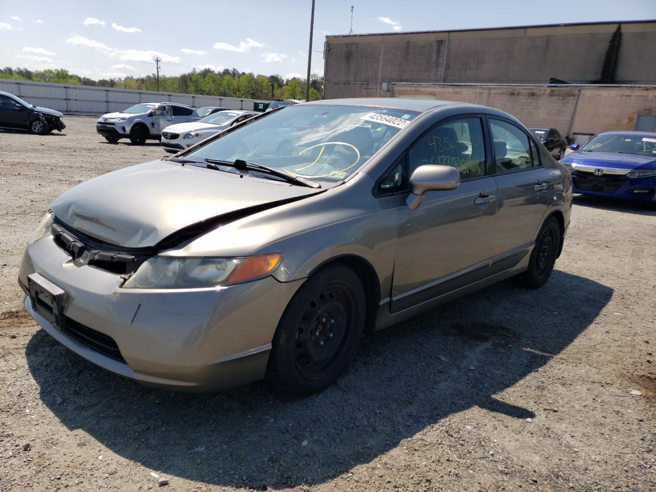 Photo 2 from auction – 2008 HONDA CIVIC LX with VIN 2HGFA16518H514836