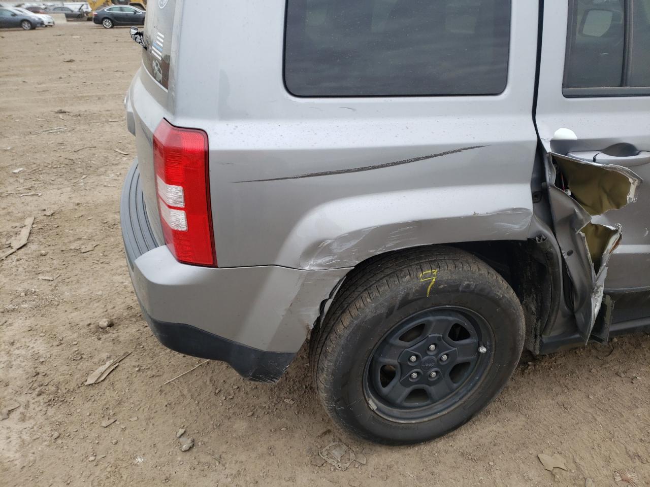 Photo 9 from auction – 2016 JEEP PATRIOT SP with VIN 1C4NJRBB3GD597864