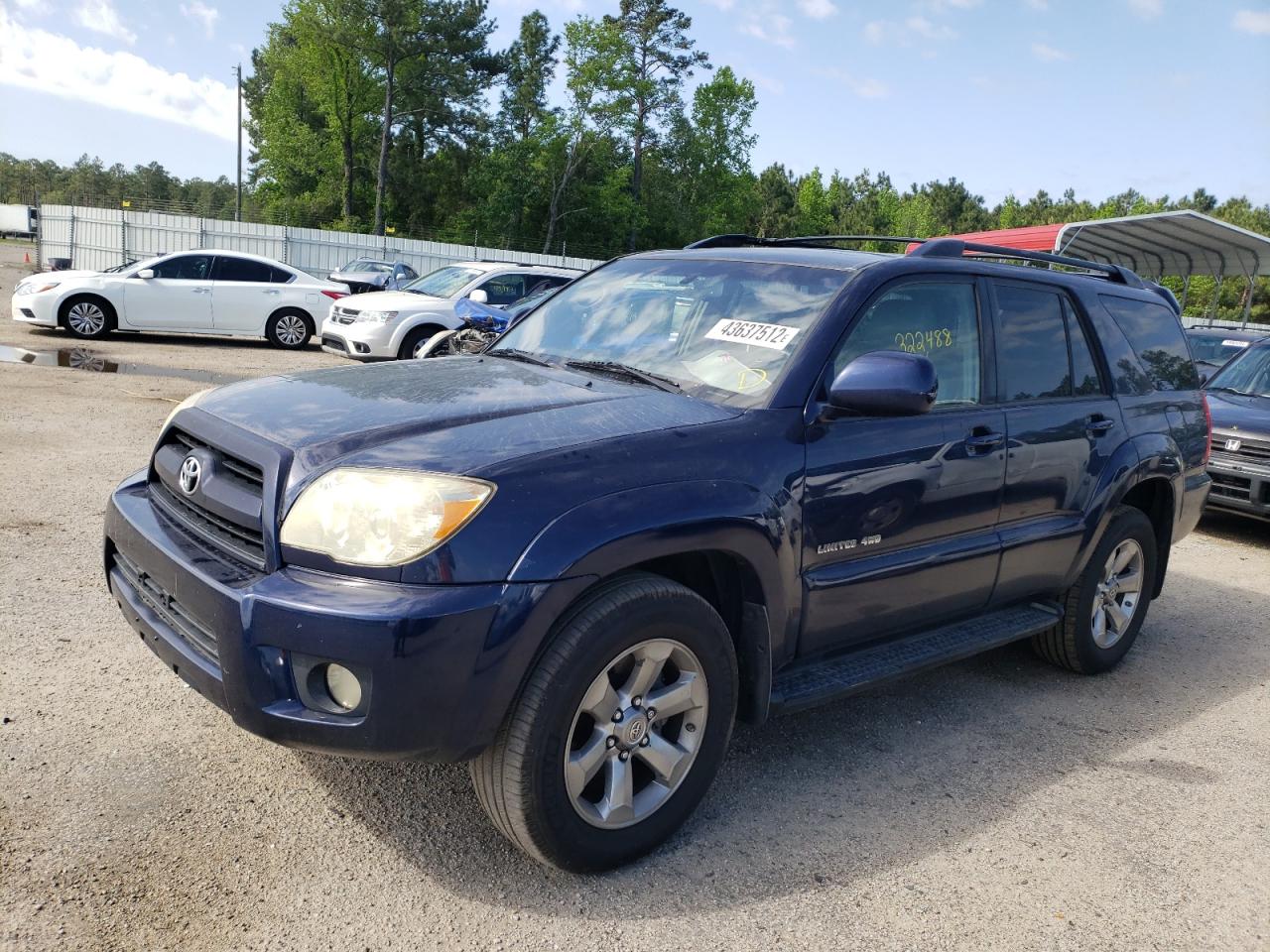 Photo 2 from auction – 2008 TOYOTA 4RUNNER LI with VIN JTEBU17RX88107539
