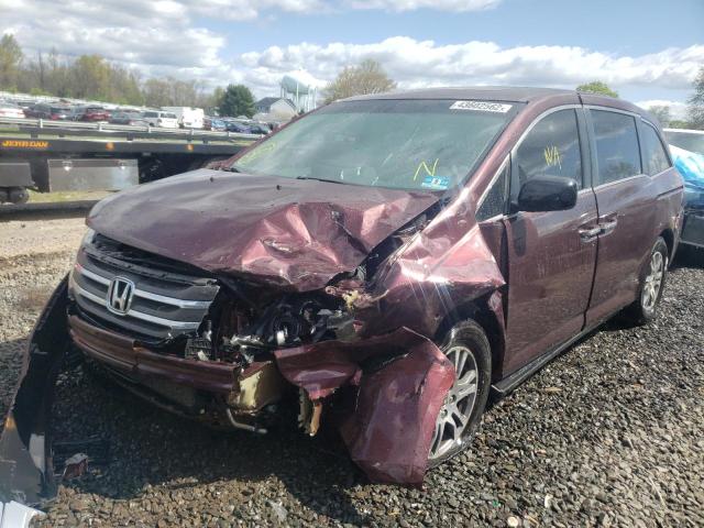 Photo 2 from auction – 2011 HONDA ODYSSEY EX with VIN 5FNRL5H66BB058171