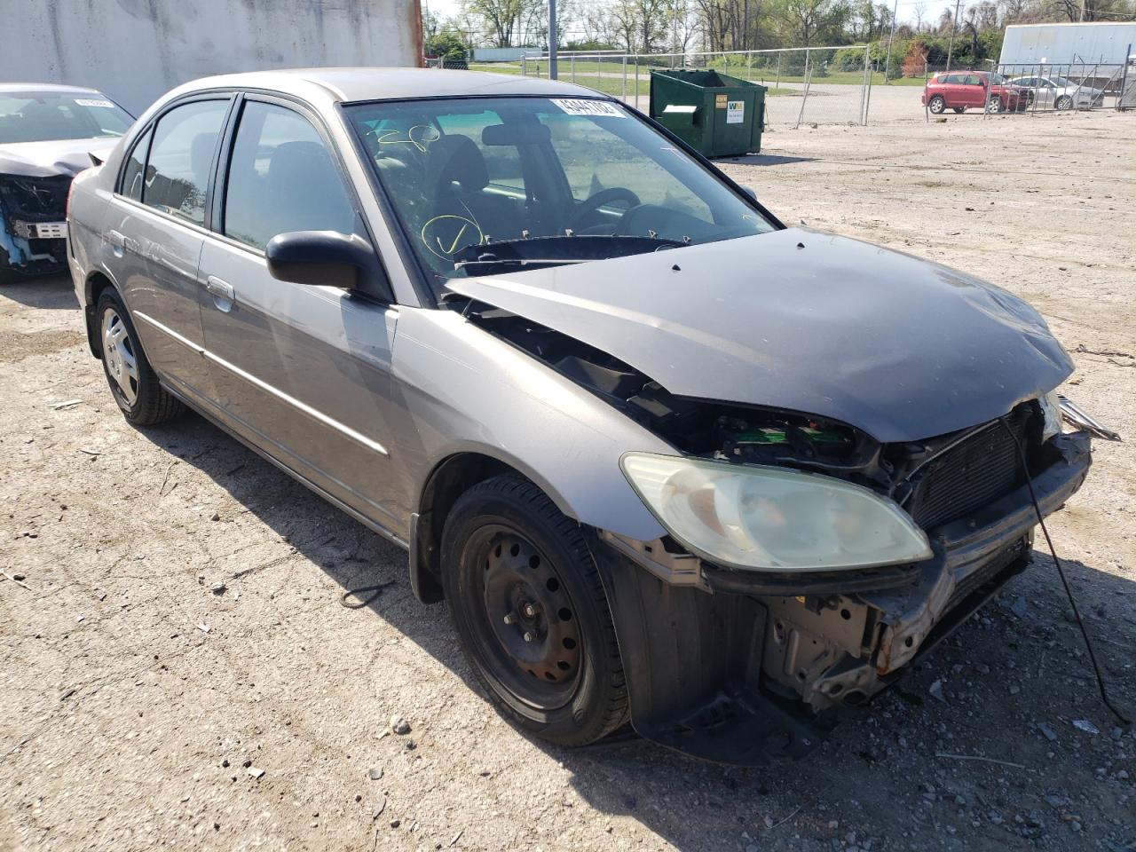 HONDA CIVIC 2004 with VIN 1HGES16504L011644 - Photo from auction