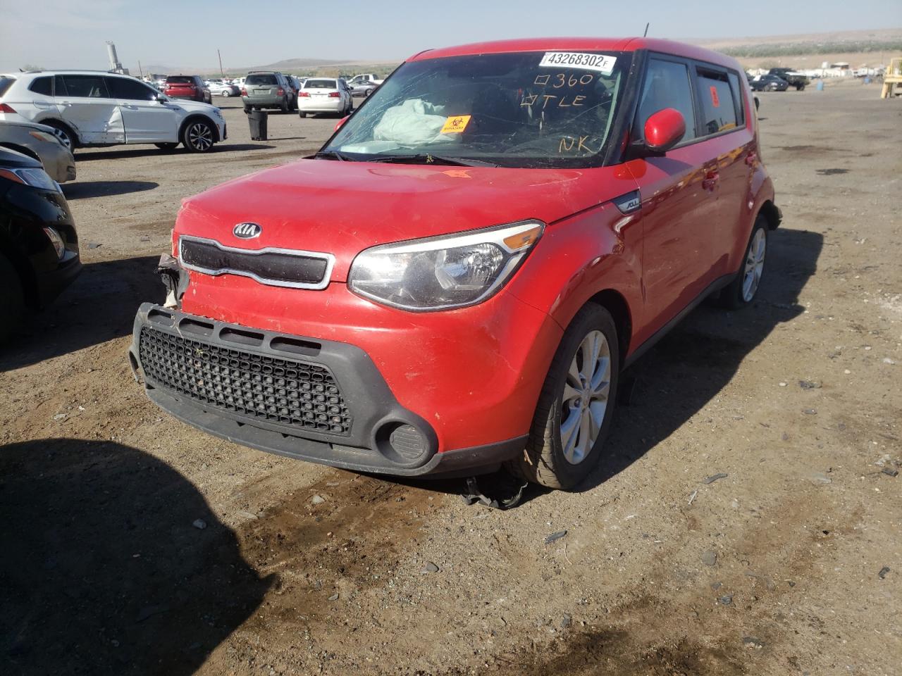 Фото 2 с аукциона – 2015 KIA SOUL + с VIN KNDJP3A51F7781445