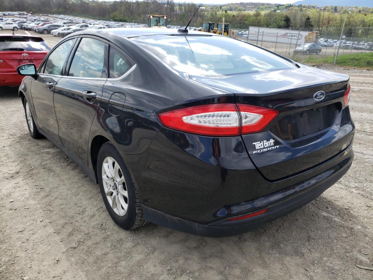 Photo 3 from auction – 2015 FORD FUSION S with VIN 1FA6P0G79F5120177