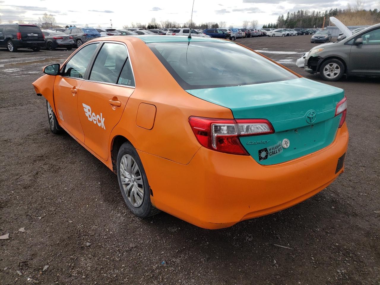 Photo 3 from auction – 2014 TOYOTA CAMRY L with VIN 4T1BF1FK2EU331423