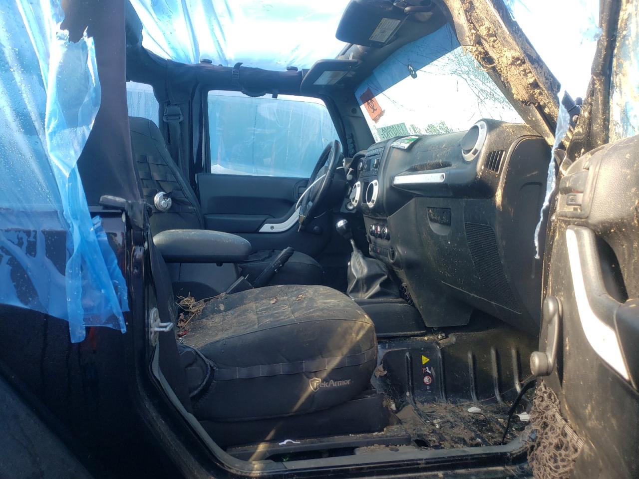 Photo 5 from auction – 2014 JEEP WRANGLER S with VIN 1C4AJWAG7EL316548